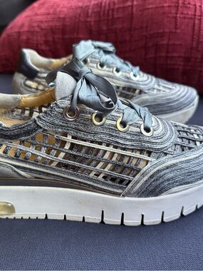 Softwaves Ardi Denim textured sneakers 38.5